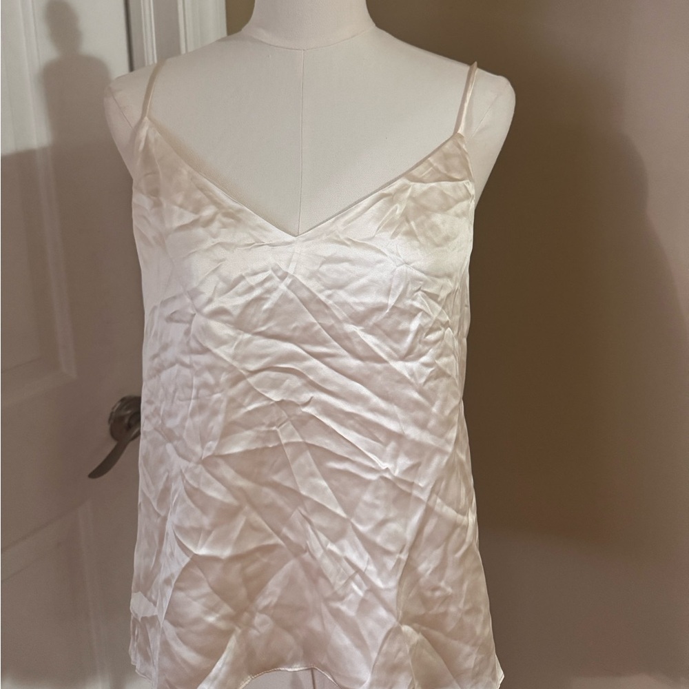 INTERMIX Cream Satin Chemise